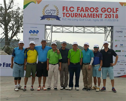 Singapore golfer went along with FLC Faros Golf Tournament 2018 at FLC Ha Long Golf Club.